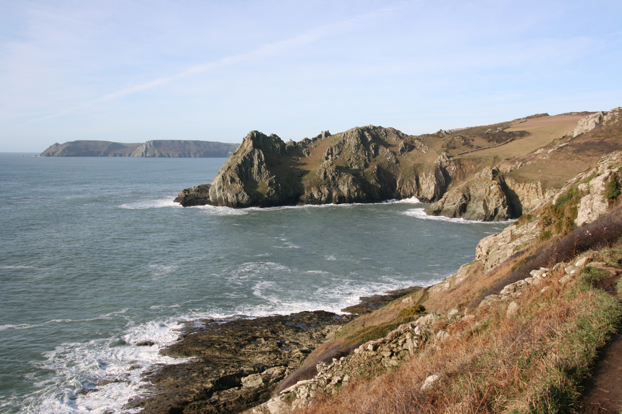 The coast close to Prawle Point